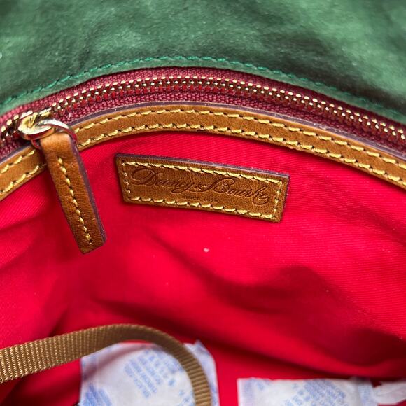 Dooney & Bourke Florentine Leather Allison Crossbody Natural Brown - Picture 10 of 15